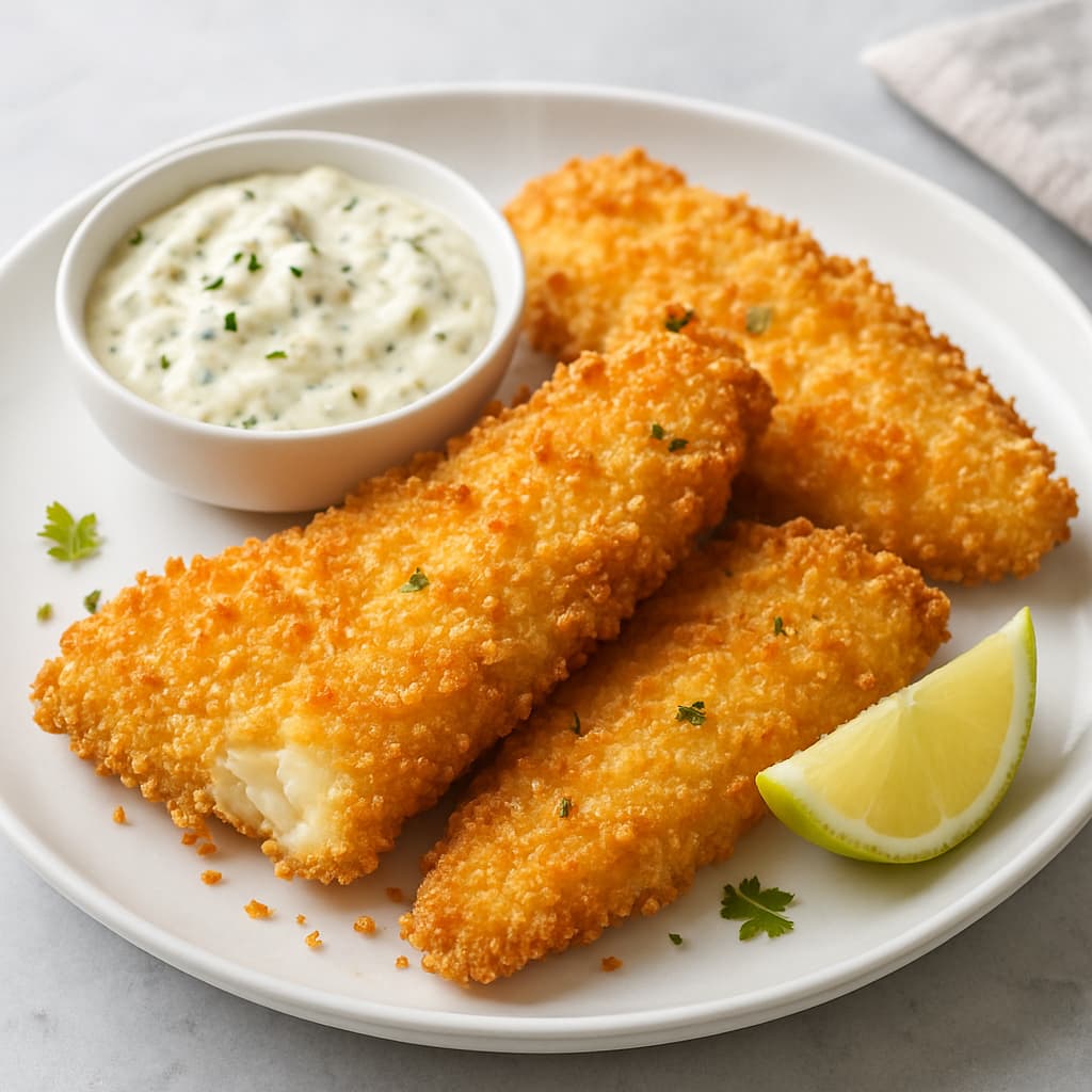 Thai Crispy Fish Fillets with Tartar Sauce — Thai family meal