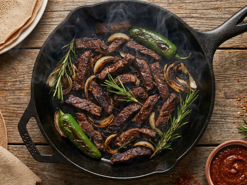 Ethiopian Beef Tibs - Ethiopian Meal Plan for Families recipe example for families