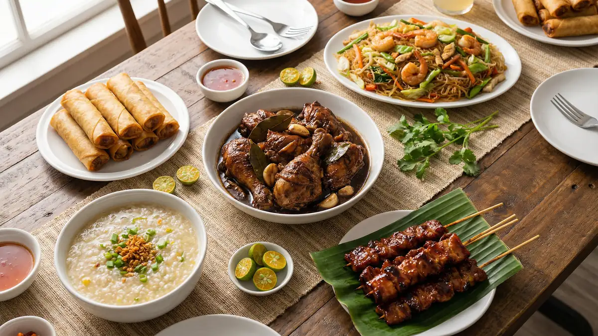 Filipino Meal Plan for Families - Family-friendly filipino cuisine meal plan with weekly recipes and automatic grocery list