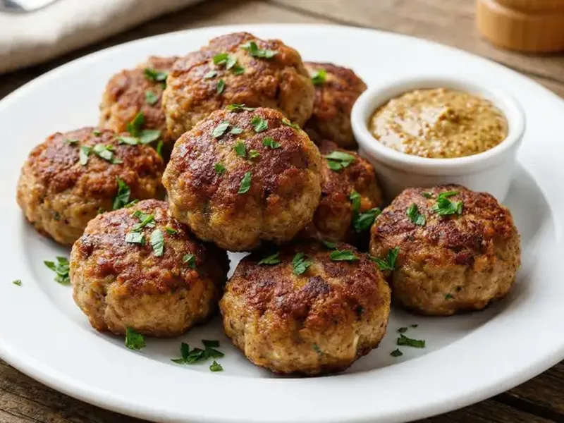 Frikadellen (German Meatballs) - German Meal Plan for Families recipe example for families
