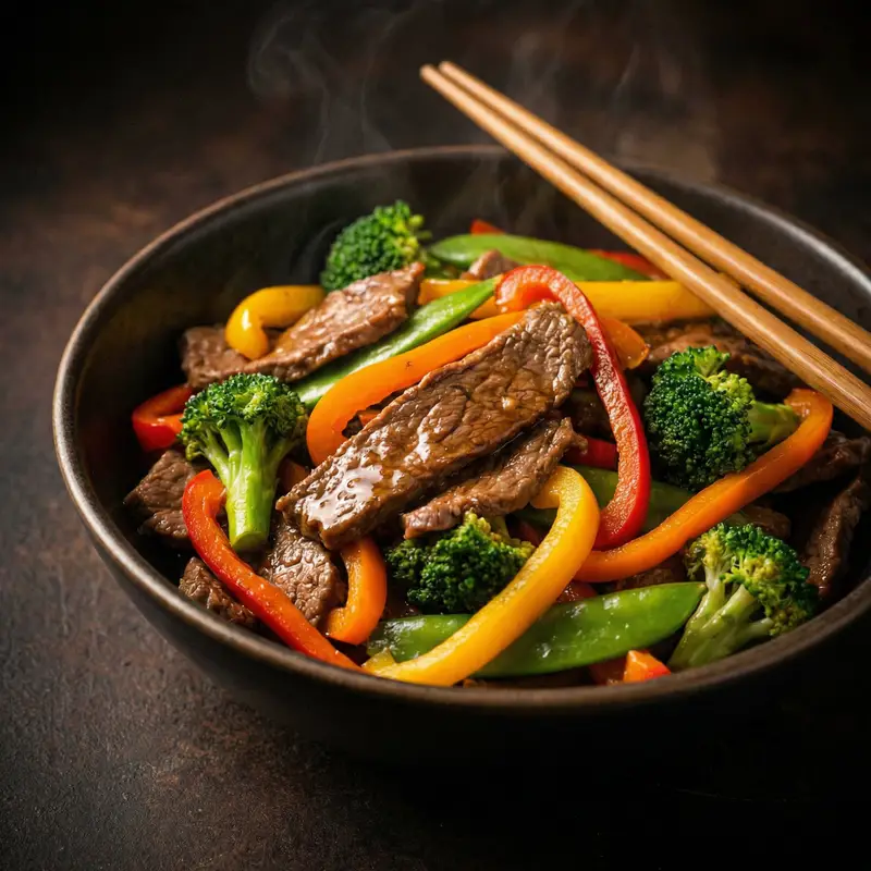 Beef Stir-Fry with Tamari - Gluten-Free Meal Planning for Families recipe example for families