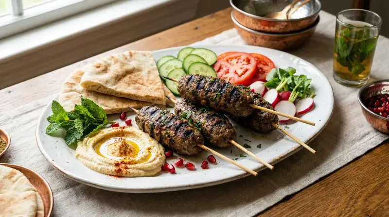 Lamb Kofta Kebabs - Halal Meal Planning for Families recipe example for families