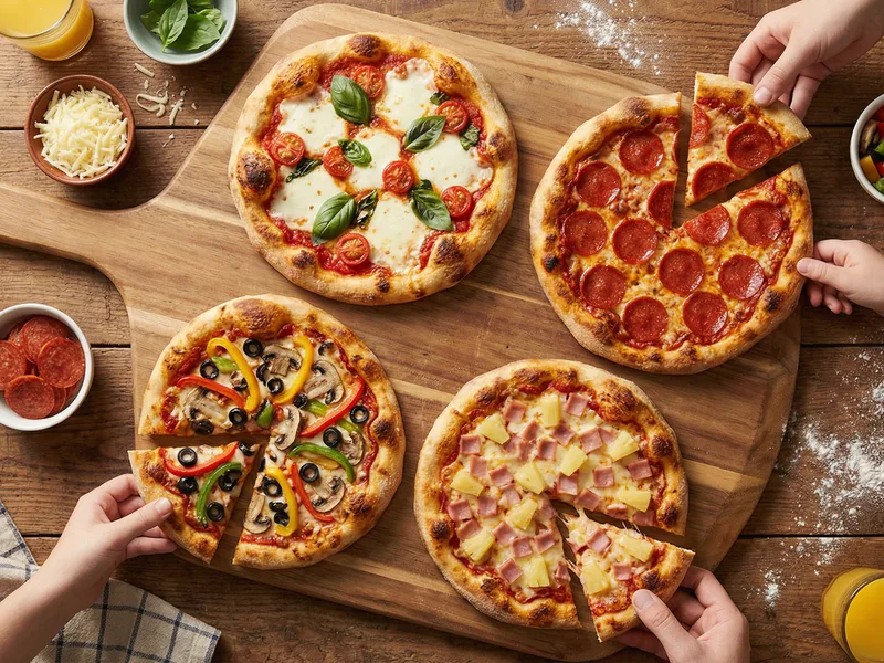 Homemade Pizza Night with Custom Toppings - Italian Meal Plan for Families recipe example for families