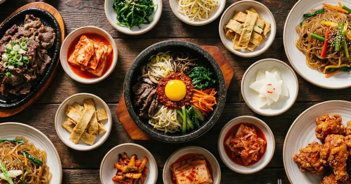 Korean Meal Plan for Families - Family-friendly korean cuisine meal plan with weekly recipes and automatic grocery list