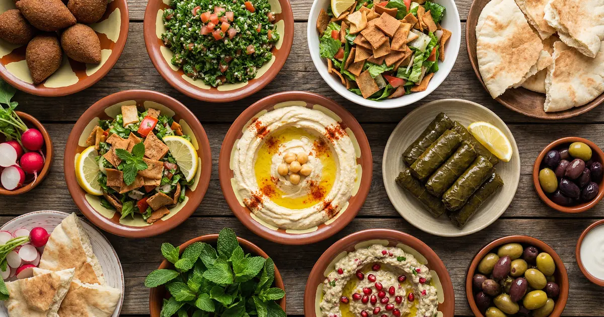 Lebanese Meal Plan for Families - Family-friendly lebanese cuisine meal plan with weekly recipes and automatic grocery list