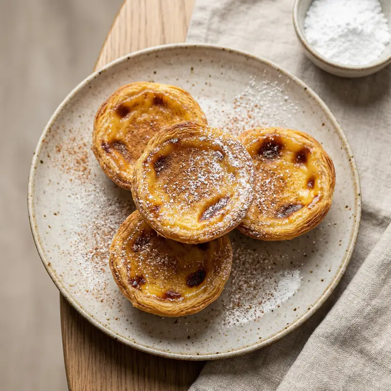 Pastéis de Nata (Custard Tarts) - Portuguese Meal Plan for Families recipe example for families