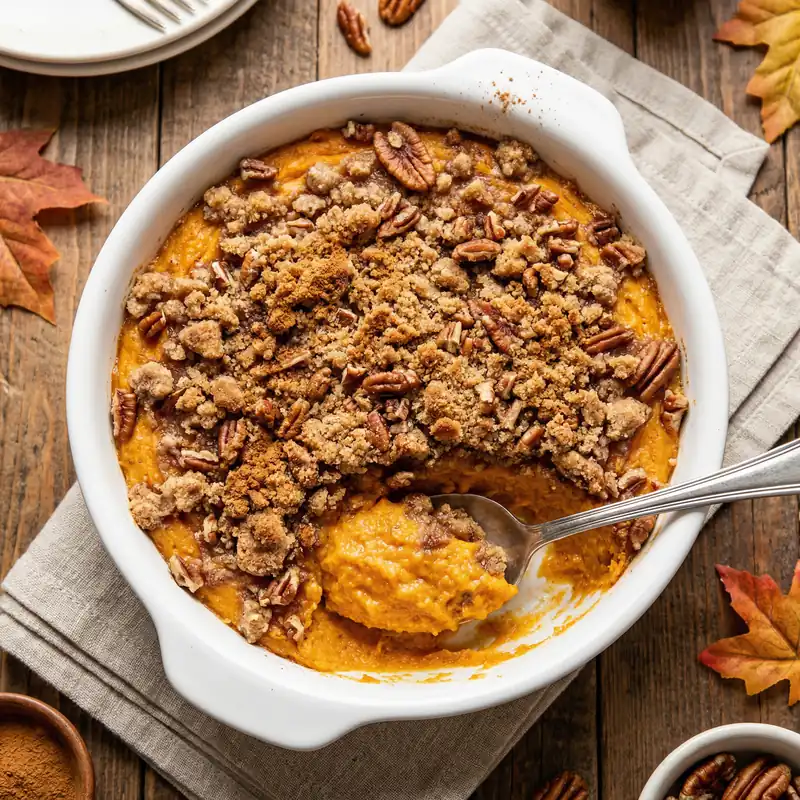 Sweet Potato Casserole - Soul Food Meal Plan for Families recipe example for families