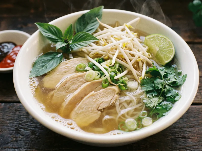 Chicken Pho (Quick Pressure Cooker) - Vietnamese Meal Plan for Families recipe example for families