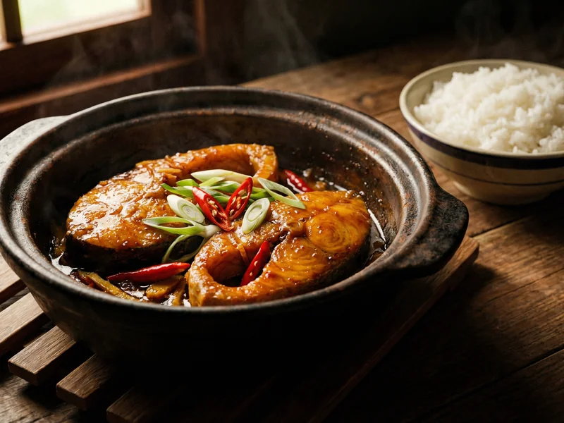 Caramelized Claypot Fish - Vietnamese Meal Plan for Families recipe example for families